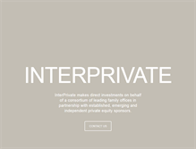 Tablet Screenshot of interprivate.com